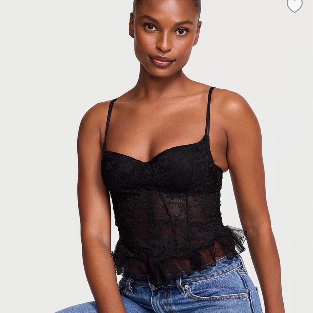 Victorias Secret DREAM ANGELS
Dare to Dream Lace Ruffle Bra Top
